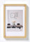 walther design Cadre photo walther design doré 60 x 80 cm avec passe-partout, cadre en plastique style acier ES080G