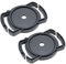 E-outstanding 2Pcs Camera Lens Cap Holder Keeper Camera Lens Cap Cover Buckle, for 52mm 67mm 58mm Lens Cap