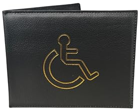 Requisite Needs Disabled Blue Badge and Timer Holder Wallet Protector Disability Parking Permit Holder (Black)