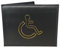 Requisite Needs Disabled Blue Badge and Timer Holder Wallet Protector Disability Parking Permit Holder (Black)