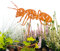 Edelrost Insekten Gartenstecker Ameise Handmade Germany, tolle gartendeko aus Rost-Metall, deko rostoptik, Rostfiguren Tiere, rostfiguren Garten, Rostdeko