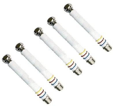 KIT 5 EXTENSIBLE FLEXIBLE STAINLESS STEEL FOR HOUSING BOILER