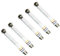 KIT 5 FLESSIBILI ESTENSIBILI ACCIAIO INOX PER ALLACCIAMENTO CALDAIA