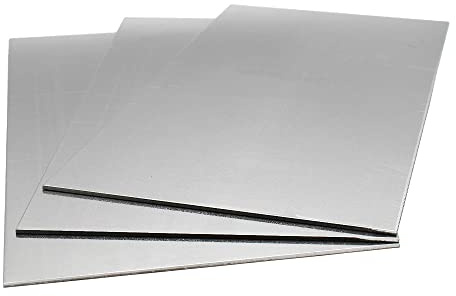 Aluminium Sheet Metal Panel | 3mm Thick Aluminum, 250 x 500mm (25cm x 50cm)