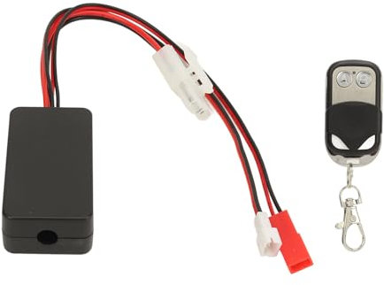 VBESTLIFE Control Remoto de Cabrestante RC, Ajuste Universal, Fácil de Instalar, Juego de Receptor de Controlador de Largo Alcance para