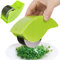 Herb Chopper Mincer,Roller Cutter Slicer,Leaf Stripper with 6 Blade,Manual Herb Chopper,Stainless Steel PP Herb Cutter Sharp Detachable Washable Herb Choppers for Cilantro Scallion Parsley