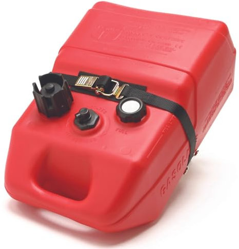 BoatBuckle Kwik-Lok Gas Tank Battery Box with Tie-Down Strap, 1-Inch x 4-Feet