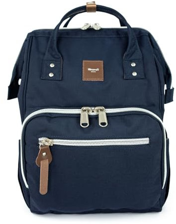 Schal, Himawari Rucksack für Mama und Papa für Kinderwagen, multifunktional, mit Platz für Flasche, Windel, Babyzubehör, in vielen Farben - ideal für Eltern, navy pers, Einheitsgröße