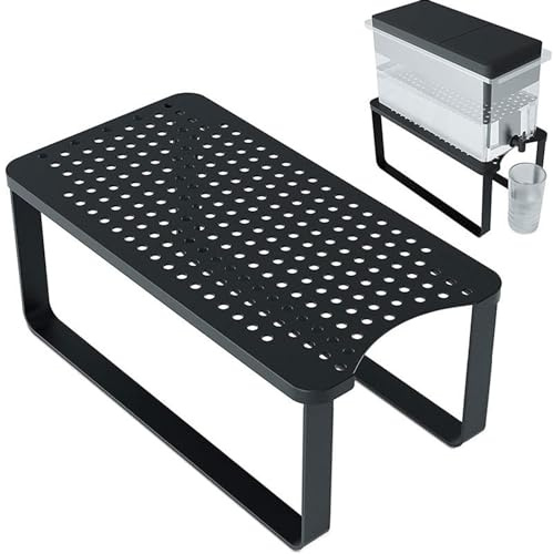 Zasdvn Soporte De Filtro De Agua Resistente De Metal, Elevador De Soporte De Computadora, Dispensador De Agua De Fácil Instalación