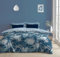 Lions King Size Duvet Cover with Fitted Sheet and Pillowcase - 4 Piece Complete Bedding Sets Reversible Floral Rose Printed Poly Cotton Quilt Covers Bed, Girls Women