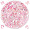 Yamobi 100 Stück Niedliche Schleifen Sticker Set,sticker mädchen, Wasserdicht, Coole Sticker für Mädchen, Fotoalbum und Scrapbook Deko,Aesthetic Vinyl Sticker（Rosa ）