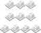 BFLKY Pack Of 10 Cable Clips With Strong Self-Adhesive Cable Management Wire Holder Sticky Tidy Wire Clip Holder