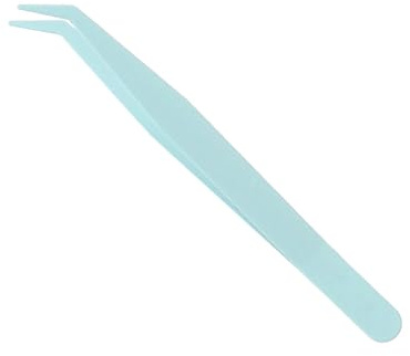 Wimpernzange - Pinzette für Wimpernverlängerungen 1 x 9,8 cm | Isolationszange für Wimpernverlängerung zum Auftragen von Wimpern | tragbare Pinzette für falsche Wimpern