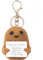 MLZTINGR Pocket Hug Positive Kartoffel – Positive Kartoffel Handgefertigter Brauner Kartoffel Anhänger mit Goldenen Schlüsselring, Positive Patate, Häkeln Taschen Glücksbringer