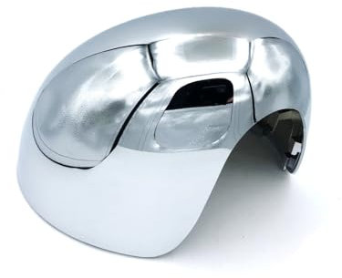 HZ-DESIGN Kappe Abdeckung Spiegelkappe Rechts Chrom für Außenspiegel kompatibel mit Mini One F54 F55 F56 F57 bis 02.2018