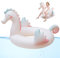 Schwimmring Kinder, Shyllin Verdickter Aufblasbarer Schwimmring aus PVC, Schwimmtiere fur Den Pool, Geeignet fur Strand, Party, Wasserpark, Schwimmbad, Kinder 5-9 Jahre (Hippocampus)