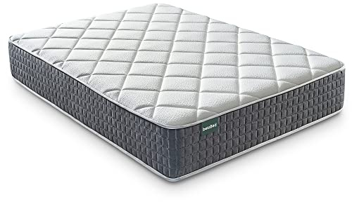 beloBed Colchones 135x180 Colchón Viscoelastica Reversible Altura 24 cm Firmeza Media Resistente Transpirable Enrollado Comodo. Dawnrest