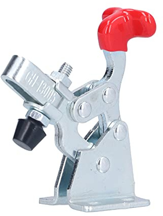Quick Release Toggle Clamp, Vertical Horizontal Hand Tool Metal Plastic Clamping Device, 68kg Clamping Force, suitable for fast clamping of metal plates or circuit boards, used