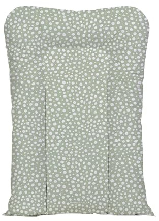 Nest Changing Mat by Mama Shack - Baby Changing Mat with Raised Sides - Waterproof - Fits Most Baby Changing Tables - 67 x 46 cm (Sage Spotty)