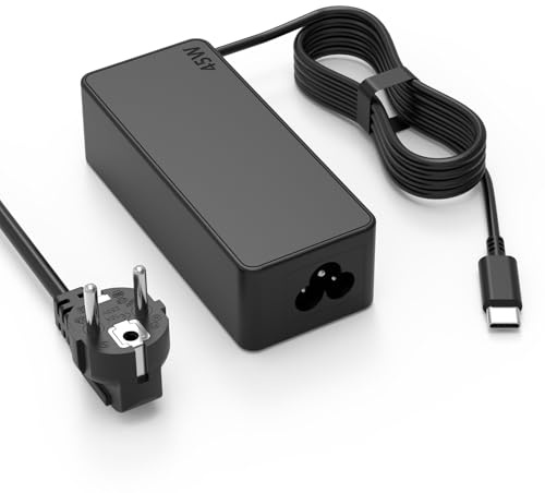 GALECHE Cargador 45W USB C Portatil Adaptador 20V para ChromeBook Ordenador | Compatible con HP, Lenovo, Acer, ASUS, Samsung, DELL, Google, Chromebook Laptop 2,25A Alimentacion Tipo-C