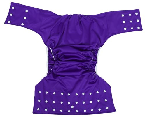 AMUSLESUR Culotte pour Adultes Réutilisable et Lavable en Tissu Éponge Pul Imperméable, Respirante et Confortable, pour L'incontinence Masculine et Féminine