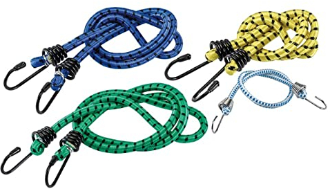 Draper 10 Assorted Elastic Straps/Tie Downs/Bungees - 63545