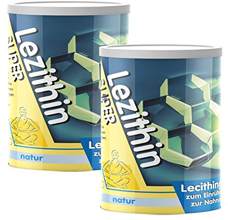 Provista Lezithin Pulver - Lecithin Granulat Pur - 2x250g - GVO free - gentechnikfrei