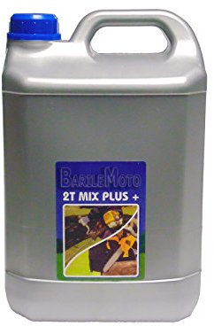 Tanica 5 LT Olio Miscela 2 TEMPI per Motosega - Decespugliatore - Tosasiepi - Giardinaggio - Agricoltura - Varie