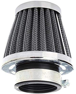 Mintice 54mm Filtro Aria di Moto Nero Motociclo Filtro Aspirazione Aria Sostituzione Universale Fredda Presa D'aria Filtro Turbo Pulita Sfogare Veicolo