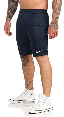 Nike Herren Dry Academy 18 Shorts, Obsidian/Obsidian/(White), L