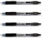 Pilot 4 x Gelschreiber G2-05 Strichstärke 0,3 mm - Schwarz