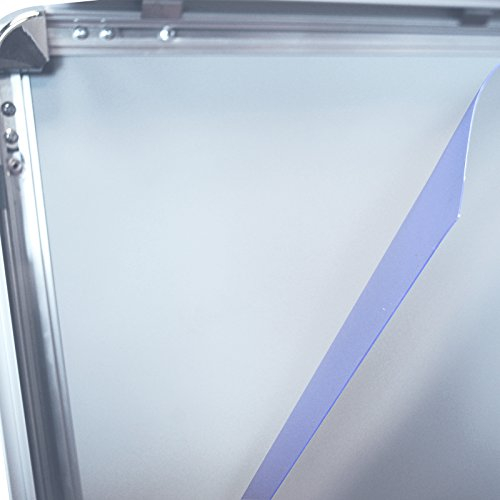 DIN A1 / A1 PLUS (594 mm x 841 mm) / (613 mm x 862 mm) Ersatzfolie Schutzfolie Folie für Kundenstopper Plakatrahmen (2 x A1 594mm x 841mm)