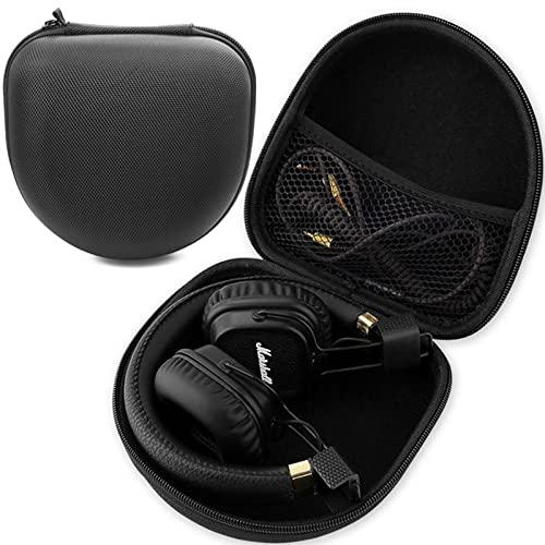 Honbobo Borsa Custodia per Marshall Major 1 2 3 4 5/Mid Bluetooth/MID ANC/Monitor II ANC Cuffia Sacchetto di Stoccaggio Duro Caso