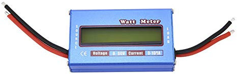 Wattmeter, DC 60V 100A Watt Meter Dynamometer Power Meter RC Digital Power Checker Used in DC Circuits,Solar System,Boat/RV & Battery Backup Systems