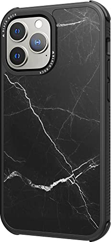 Black Rock - Hülle Robust Marble Case Passend für Apple iPhone 13 Pro I Handyhülle, Cover (Schwarz)