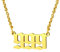 FindChic goldene Engel Zahl 999 Halskette Damen Mädchen Engelszahl Anhänger Kette Nummerkette Freundschaftskette für Geburtstag Weihnachten