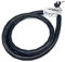 Artago ART6150 Candado Piton Moto Sin o Con Alarma 120dB, Cable Acero Articulado Blindado, 150cm, Flexible, Botón ON, Función Warning, Impermeable, Cadena Pitón Antirrobo Moto Bici, Patinete Electrico