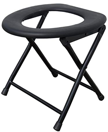 Harilla Camping Toilettensitz Toilettenstuhl Klappbarer Toilettenstuhl Sitzstuhl für ältere Schwangere