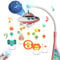 eners Baby Crib Mobile with Music and Lights, Mobile for Crib with Remote Control, Rotation, Moon and Star Projection, Baby Crib Toys for Boys Girls (Pink)