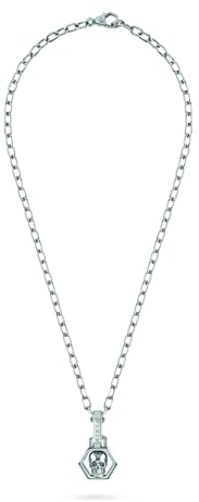 Philipp Plein Herren Kette Halskette Edelstahl Silber PLEIN ICON CHAIN PJ9EA03NU