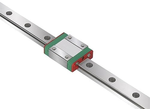 Gleiten Schiene 1 Stück MGN12 230 mm Linearführung + 1 Stück MGN12C Schlitten Miniatur-Linearschienenschlitten 3D-Drucker X Y Z-Achse Liner-Schienenführung Gleisblock