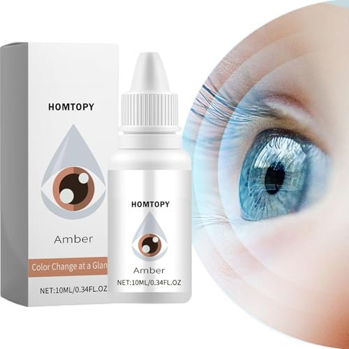 Eye Drops for Dry Eyes, Hyaluronic Acid Instant and Long-Lasting Lubricant Eye Drops for Tired Dry Eyes, for Contact Lens Wearers, 10 ml