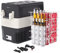 TROPOW Réfrigérateur électrique 12 V (50 L), congélateur portable 12 V/24 V CC 110-240 V AC, réfrigérateur 12 V -17,8 °C ~ 10 °C, réfrigérateur de voiture 12 V avec panier pour voyage, camion, bateau,