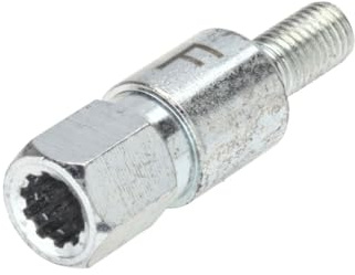 cyclingcolors Adaptador para cabezal de desbrozadora, estrella, 10 dientes, compatible con Stiga, Echo
