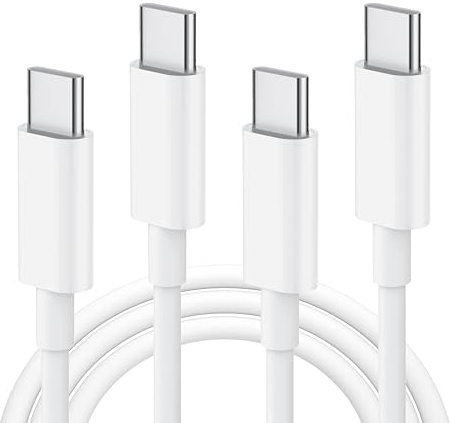 USB C auf USB C Kabel 2 Stück 1M+2M für IPhone15 16 17 Ladekabel TYPE C | USB C auf USB C Ladekabel für Apple iPhone 15 16 17 Pro Max/Pro/Plus/iPad Pro/Air/Macbook/Samsung S25/S24/S23