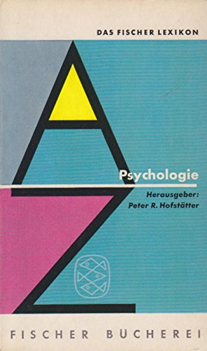 Das Fischer-Lexikon. 6. Psychologie