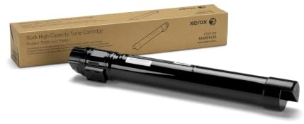 Xerox Phaser 7500 Black High Yield Toner 19.8K Pages | Page yield of 19.8K Pages Engineered for Xerox Phaser 7500 Delivers spot-on printing results and sharp text edges