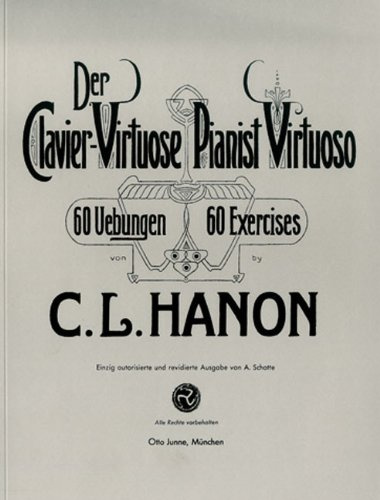 Otto Junne Musikverlag Hanon - Der Klaviervirtuose