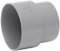 Grau Gosse 50 mm rund Fallrohr Stecker für Schuppen, Wintergarten, Veranda etc. für 75 mm Mini Dachrinne