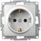 Visage Steckdose Unterputz Silber